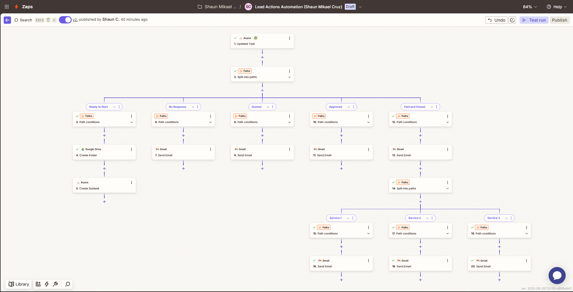 Lead Action Automation