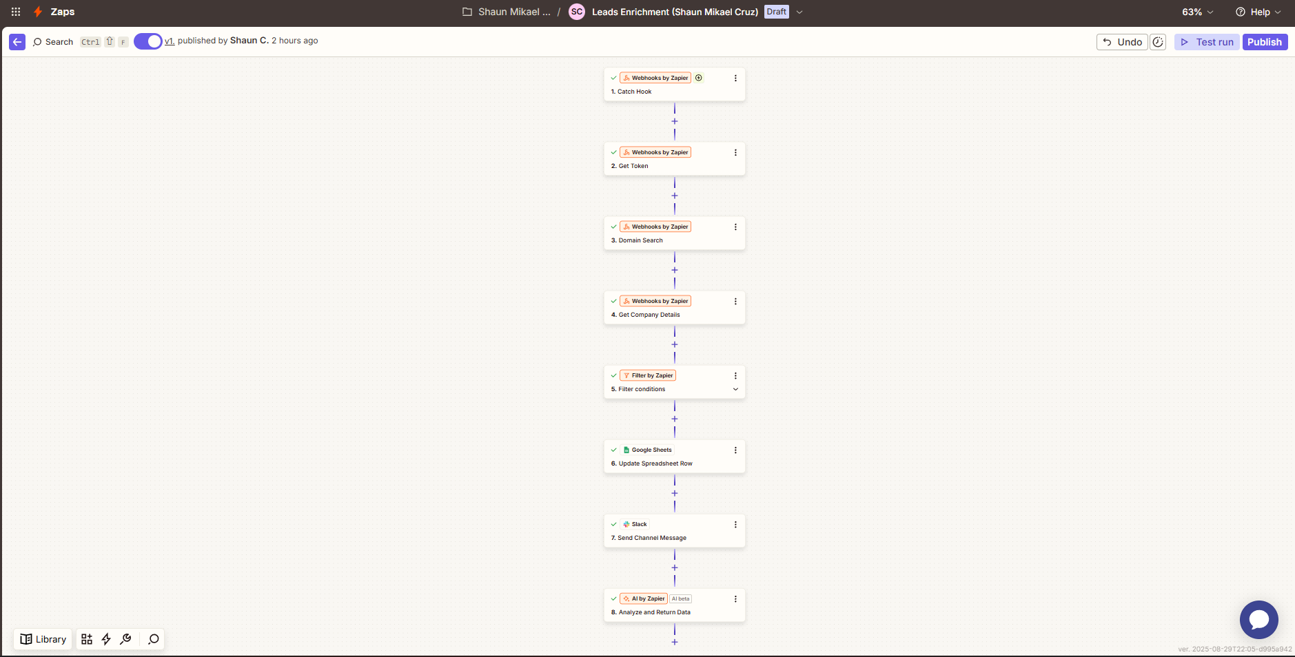 Leads Enrichment Automation